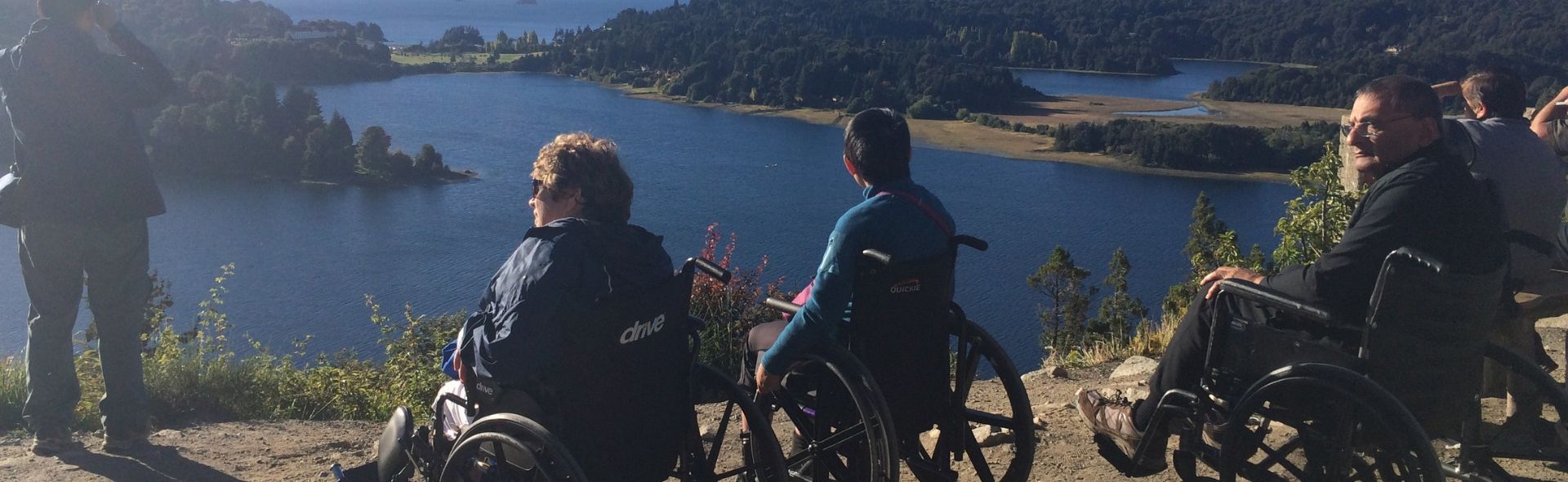 wheelchair users on Argentina tour