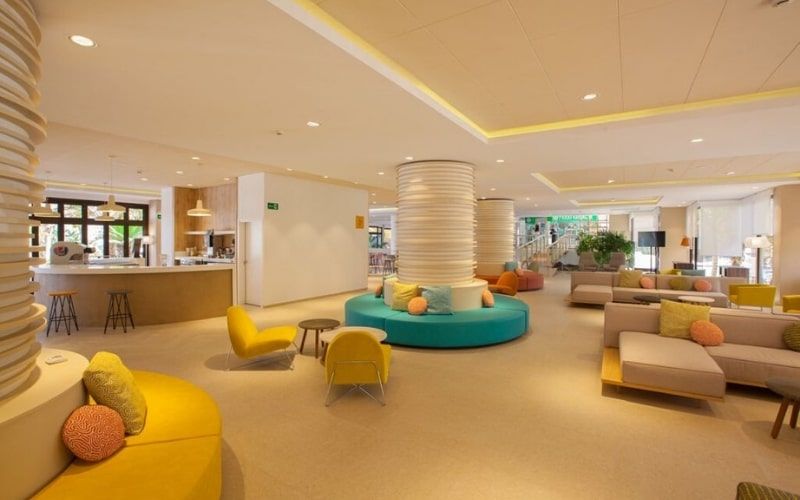 indoor lobby lounge area - Abora Continental Hotel, Gran Canaria.