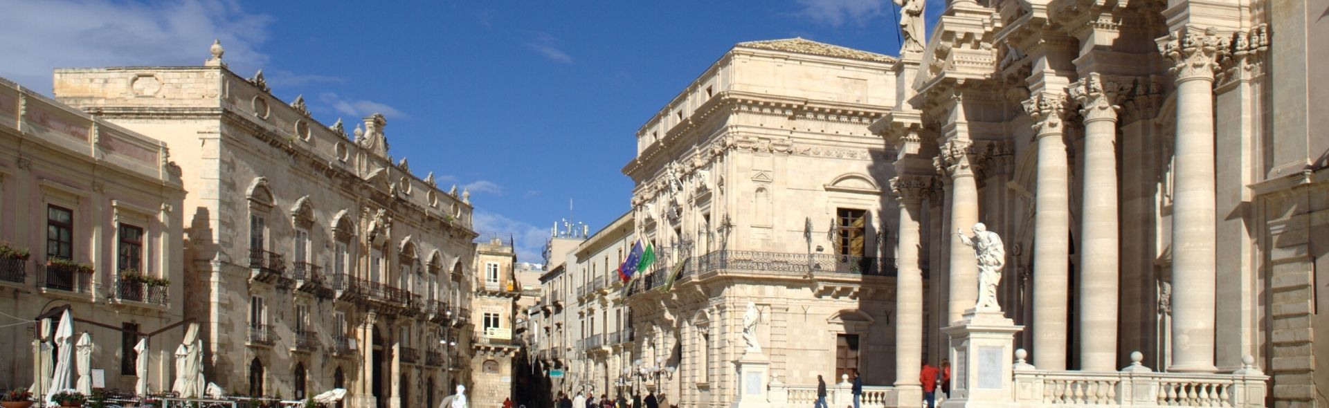 city centre in Syracuse