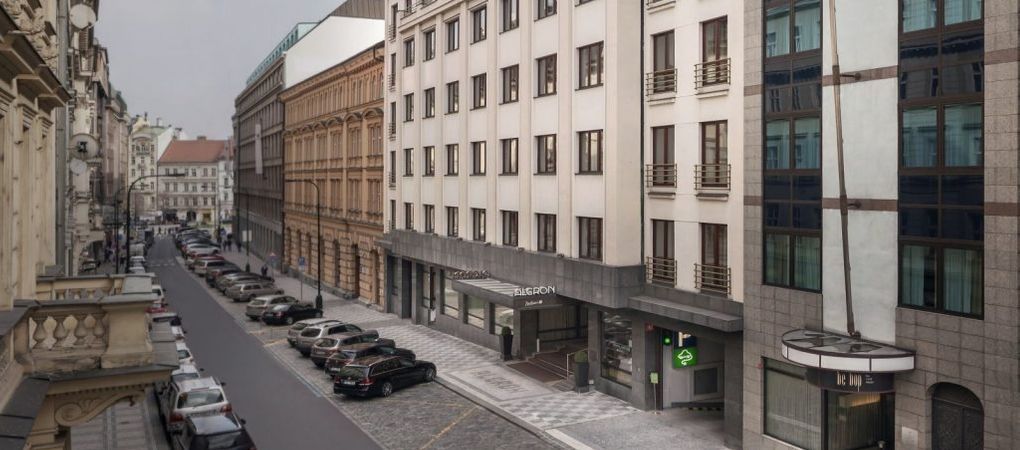 Alcron Hotel exterior of the building