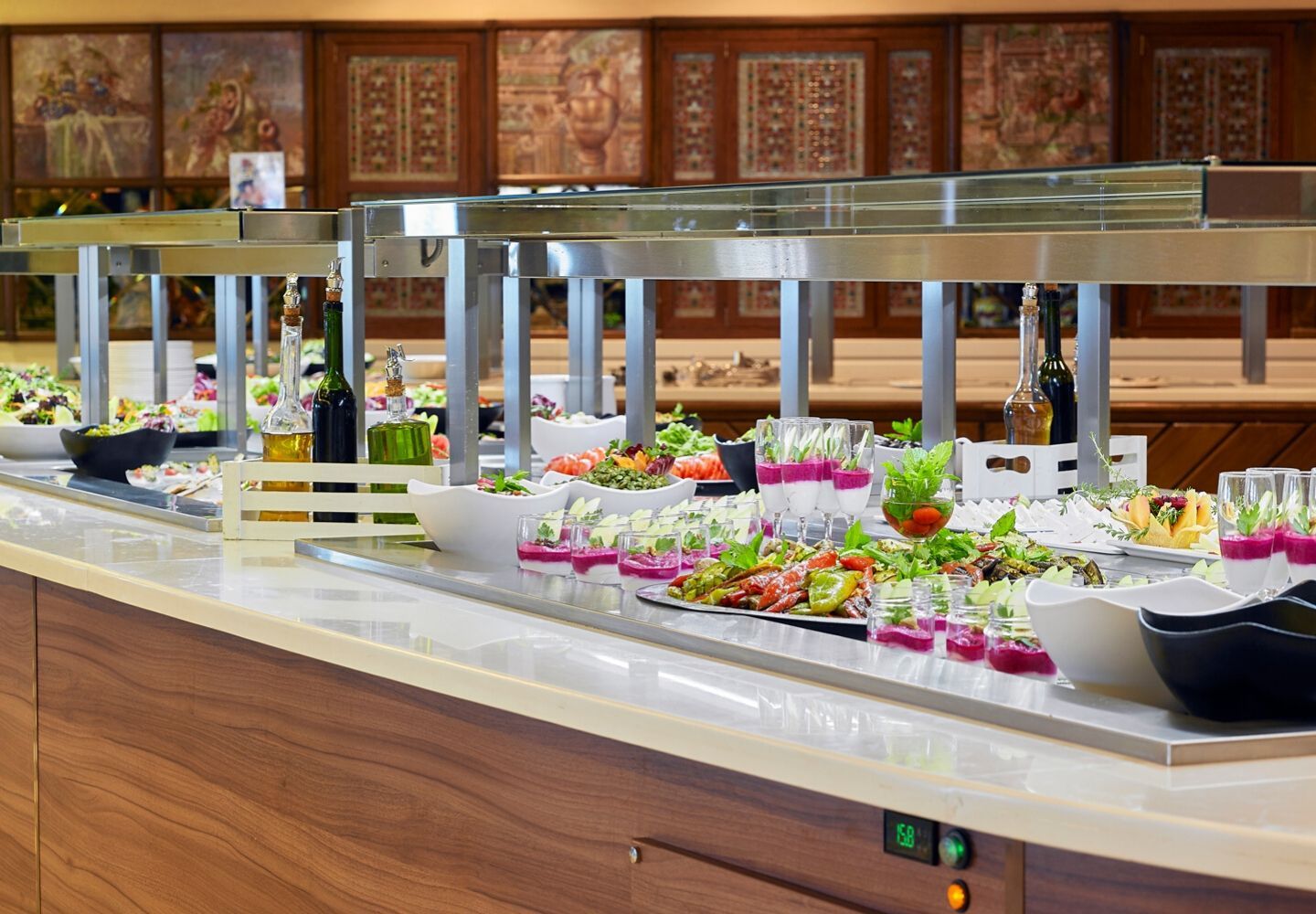 indoor restaurant and dining area