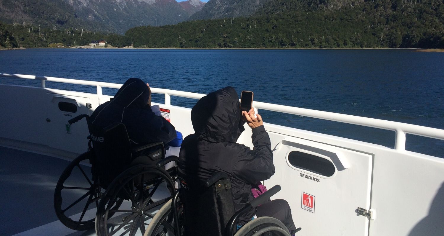 ocean views during the ferry journey