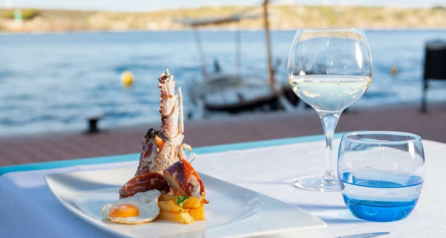 delicious food served in a fine dining style