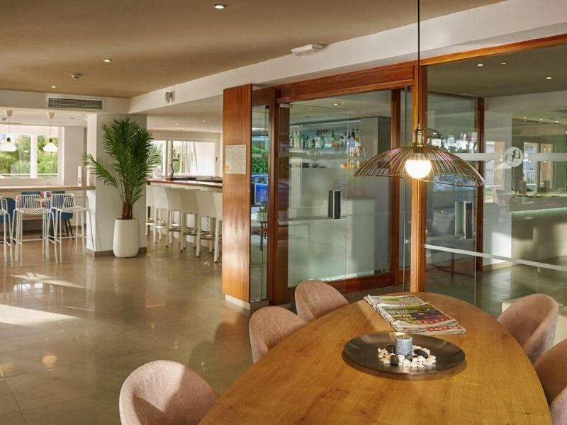 indoor restaurant and dining area