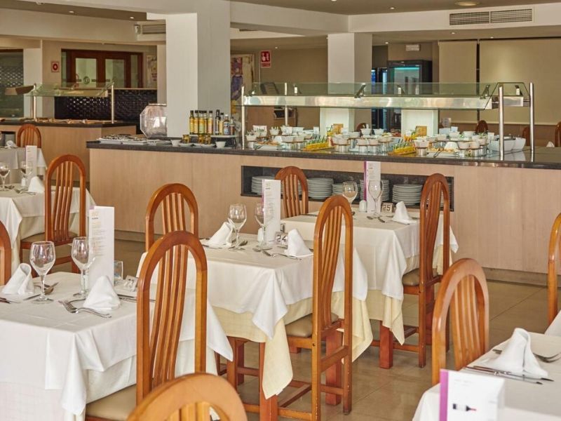 indoor restaurant and dining area