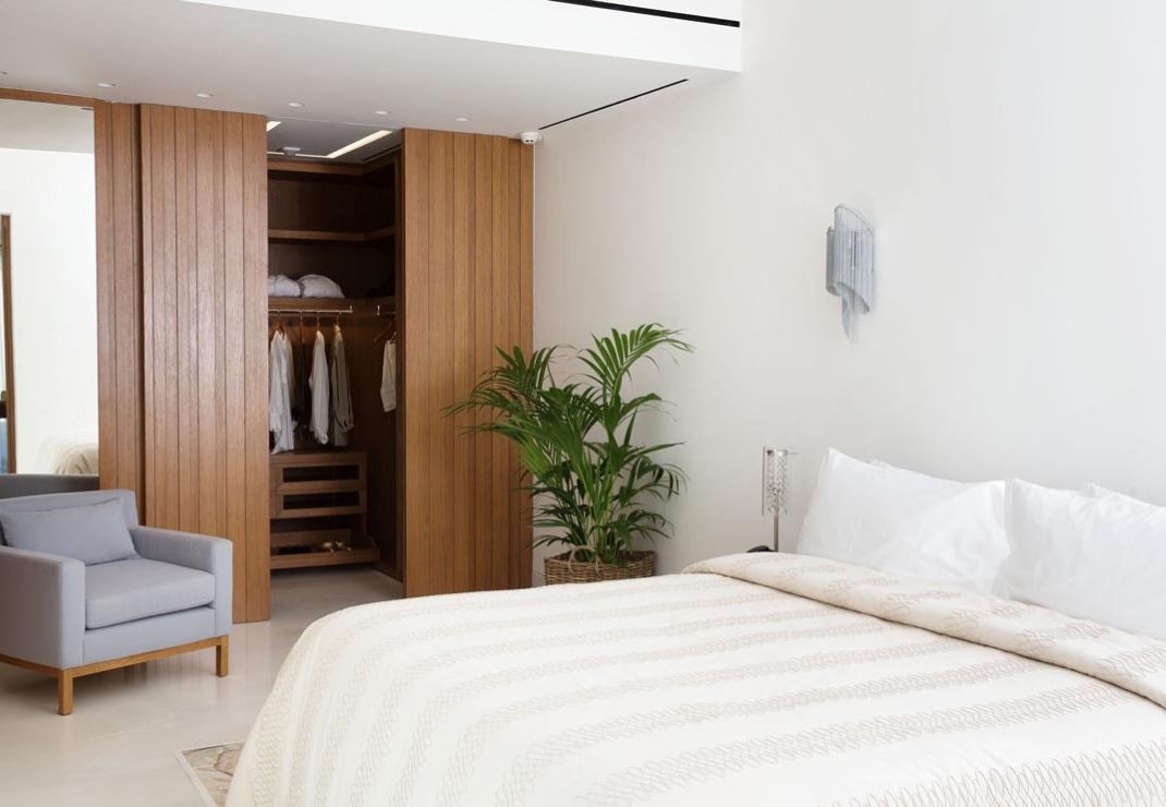 bright and spacious hotel room