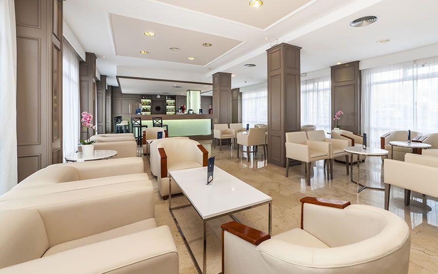 indoor bar and lounge area