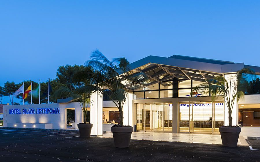 hotel exterior and main entrance