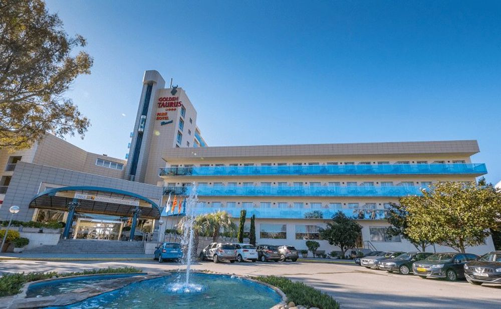 Example of disabled parking at the Golden Taurus Aquapark Resort in Costa Brava, Spain