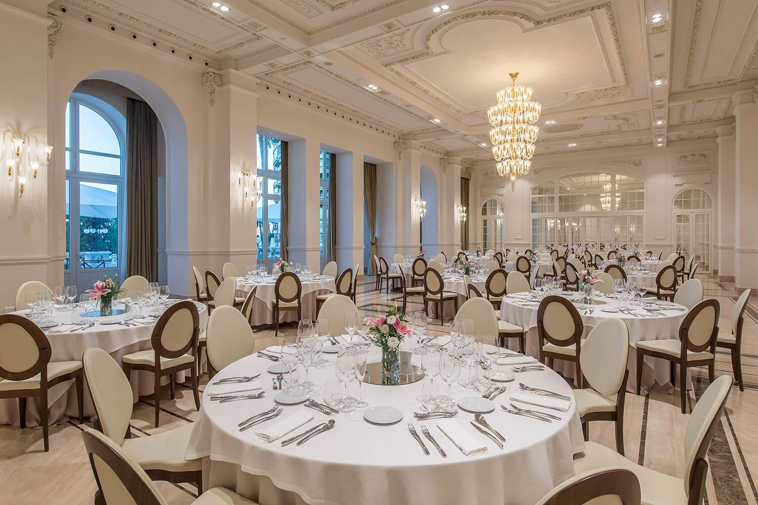 indoor restaurant and dining area