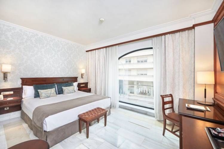 bright and spacious hotel room