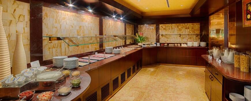 indoor restaurant and dining room