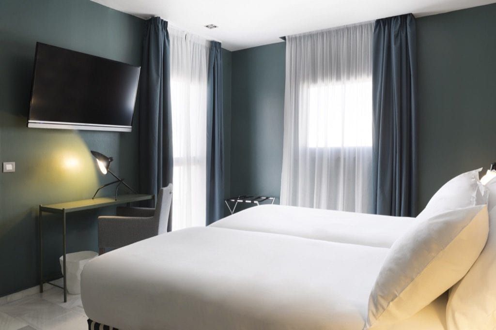 bright and spacious bedroom