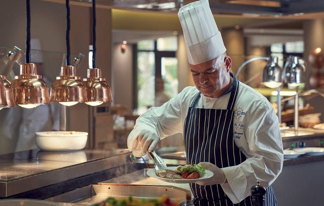 Chef preparing some delicious food