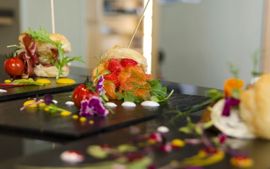 fine dining treats that are available at the hotel