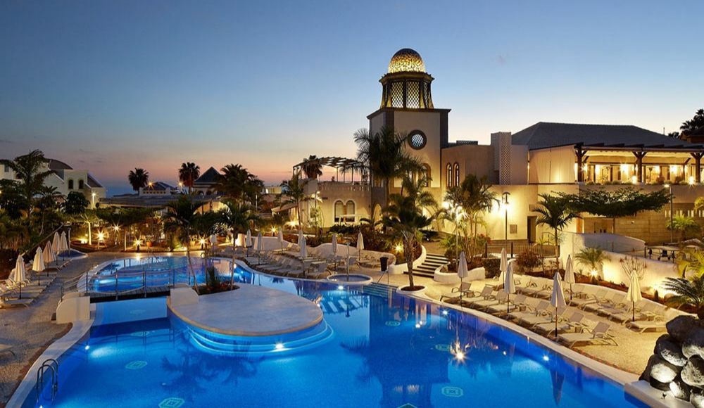 hotel exterior near the swimming pool