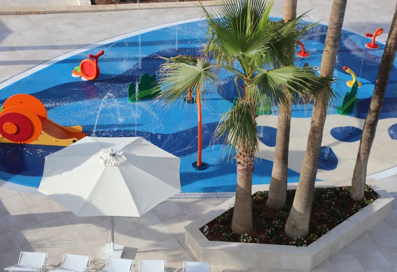 outdoor swimming pool for the children