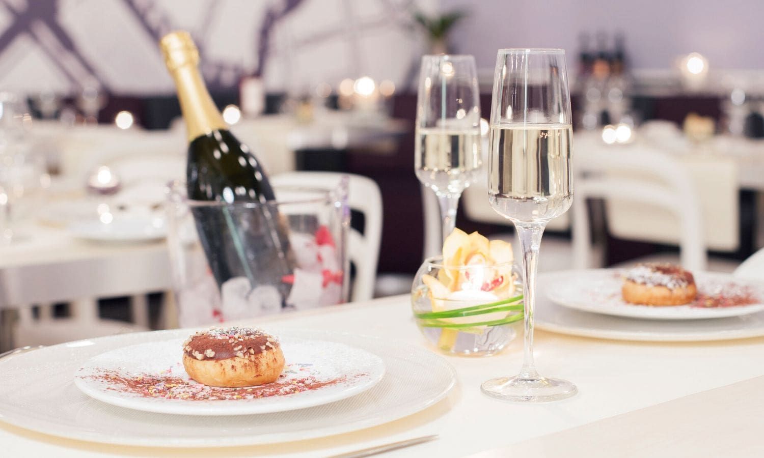 indoor restaurant and dining area