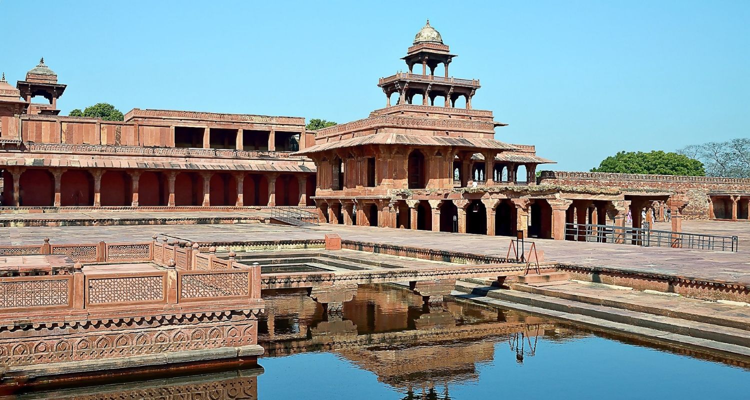 The abandoned city of Fatehpur Sikri