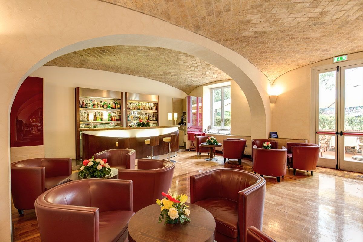 lounge bar and seating area