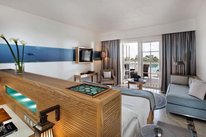 bright and spacious hotel room