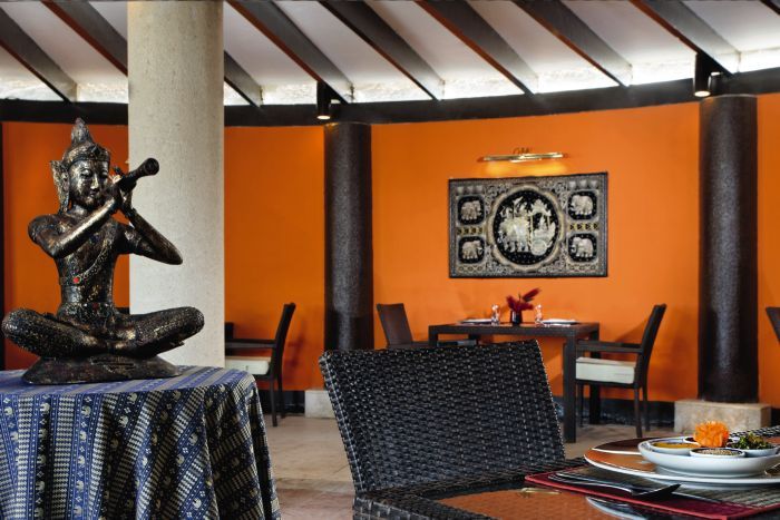 indoor restaurant and dining area