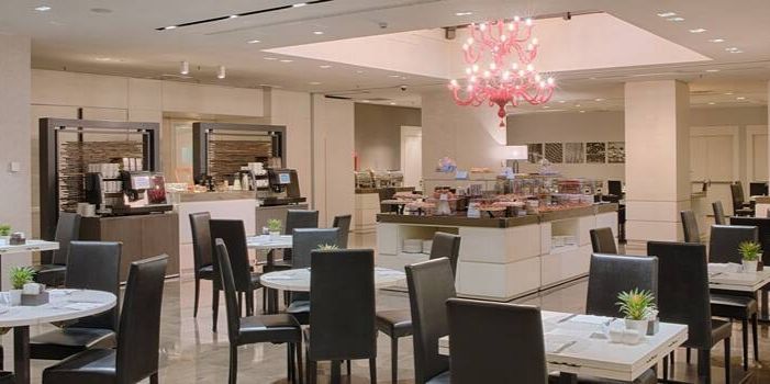 indoor restaurant and dining area