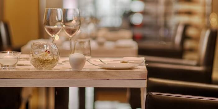 indoor restaurant and dining area