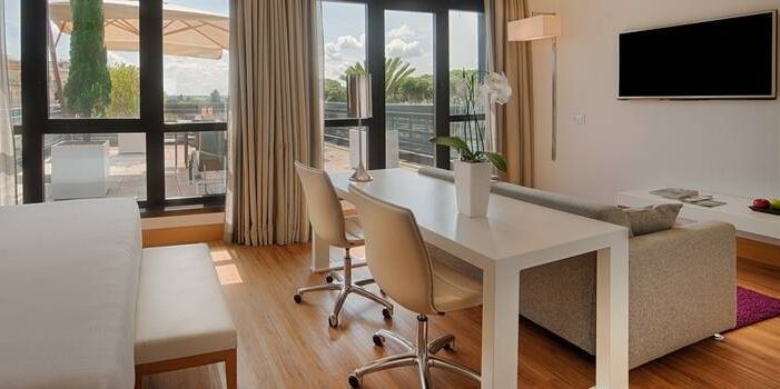 bright and spacious bedroom