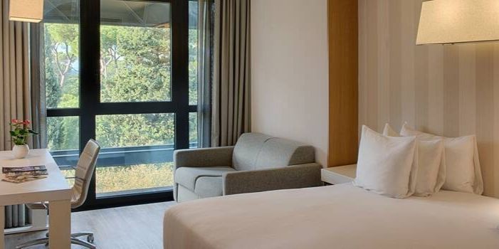 bright and spacious bedroom