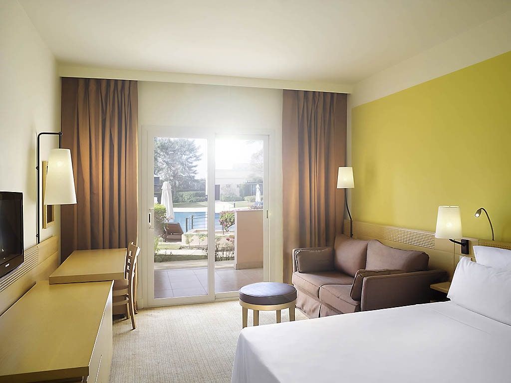 bright and spacious hotel room