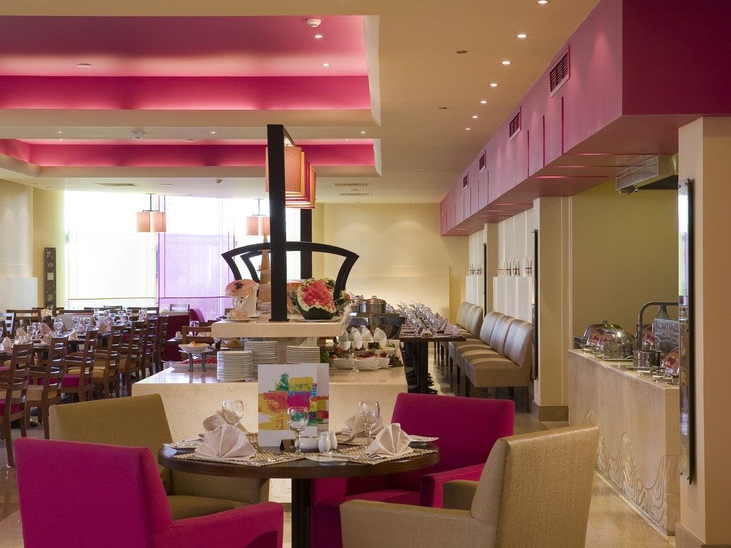 indoor restaurant and dining room