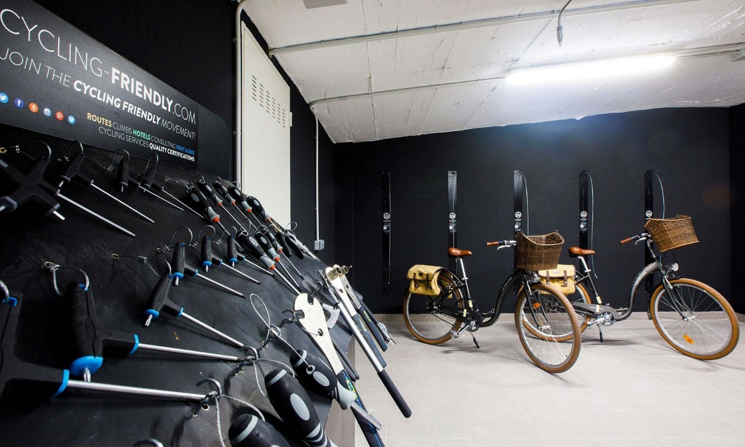 bike hire and puncture repair kits