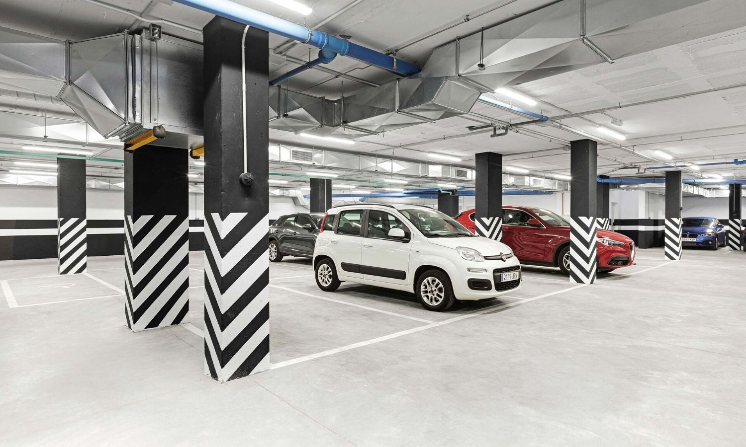 private underground car park