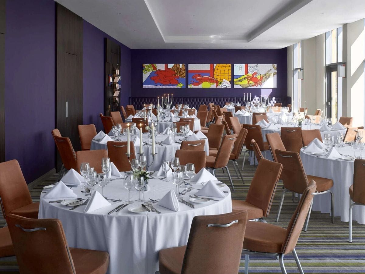 indoor restaurant and dining area