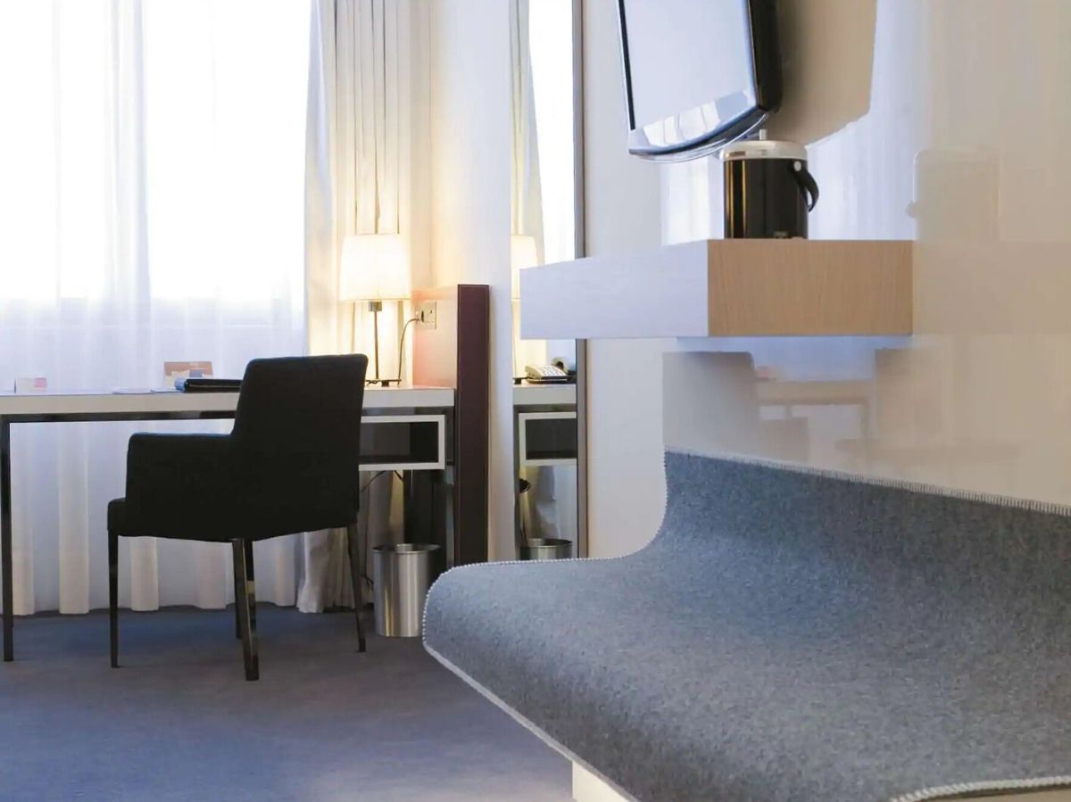 bright and spacious hotel room