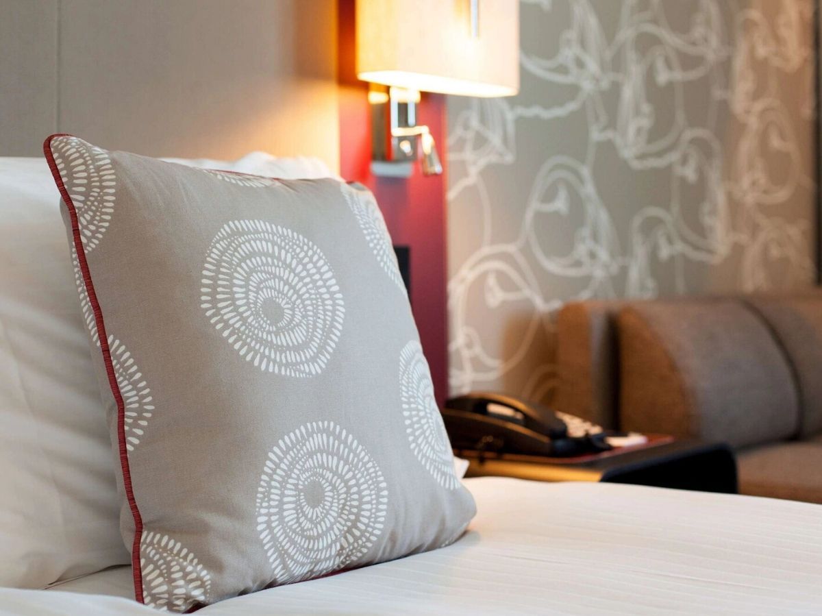 bright and spacious hotel room