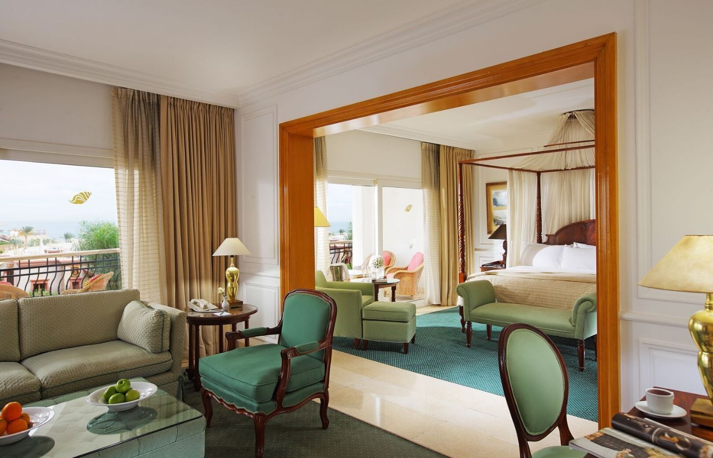 bright and spacious hotel room