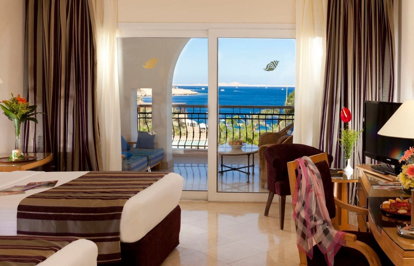 bright and spacious hotel room