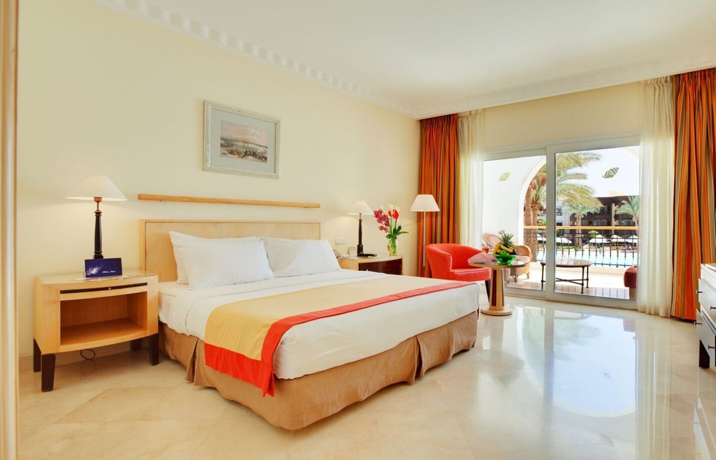 bright and spacious hotel room