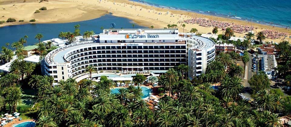 hotel exterior showing its distance to the beach with an aerial view