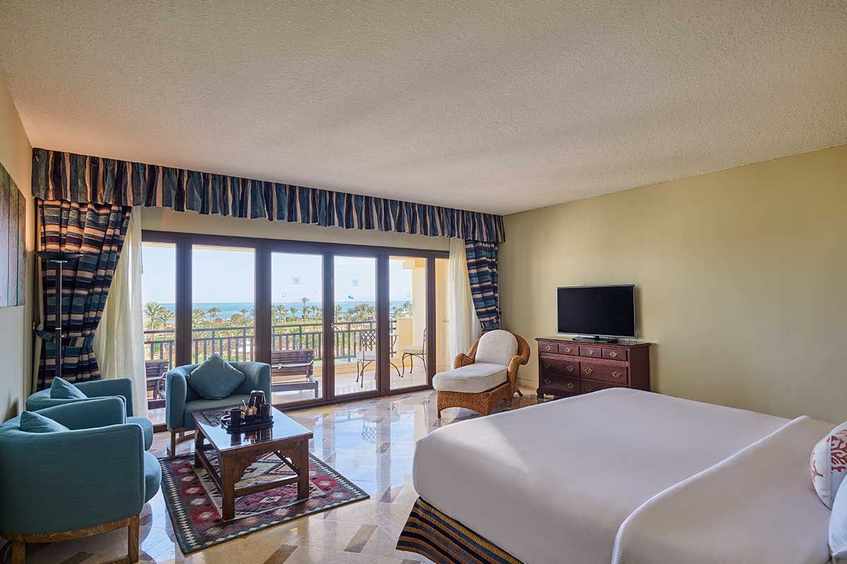 bright and spacious hotel room