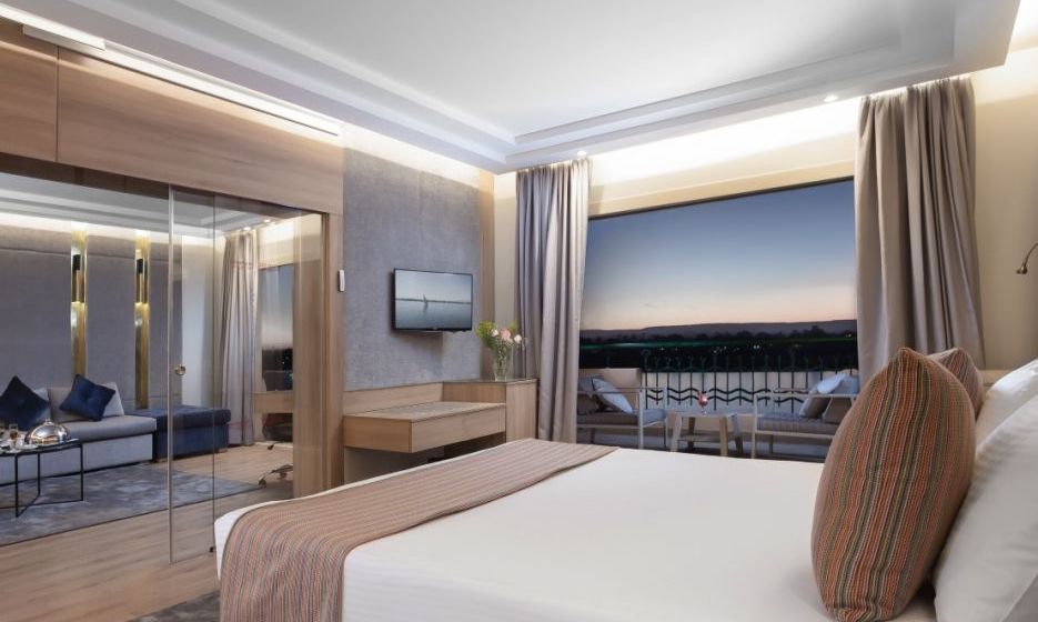 bright and spacious hotel room