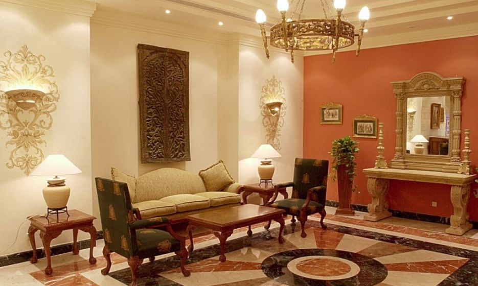 indoor lobby lounge area