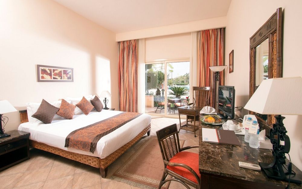 bright and spacious hotel room