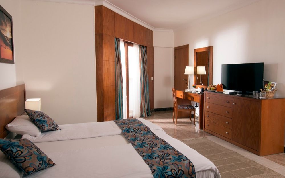 bright and spacious hotel room