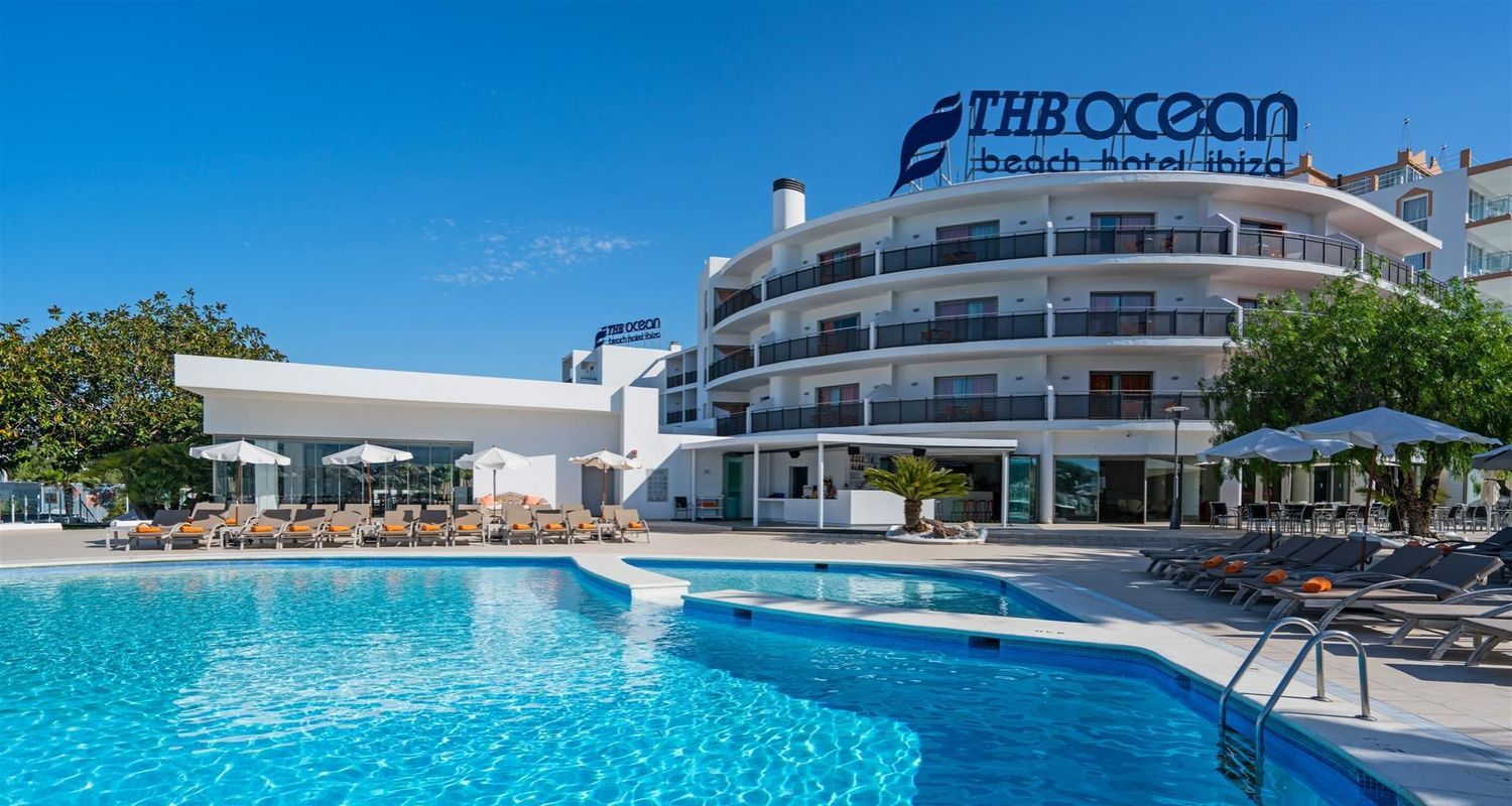 THB Ocean Beach hotel exterior and outdoor swimming pool