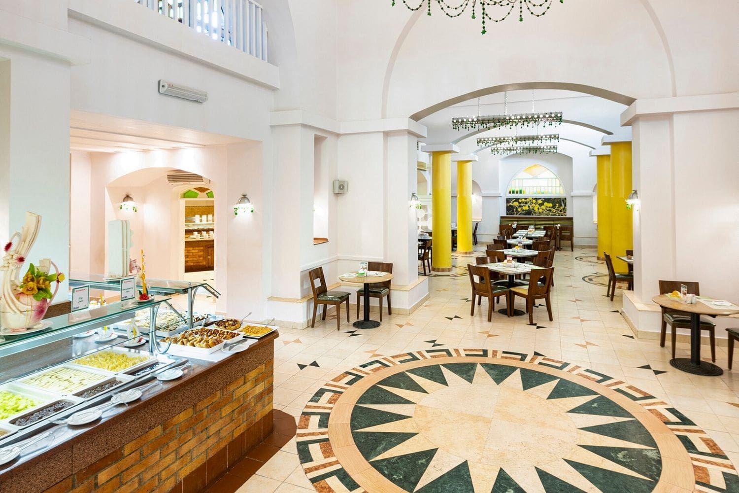 indoor restaurant and dining room