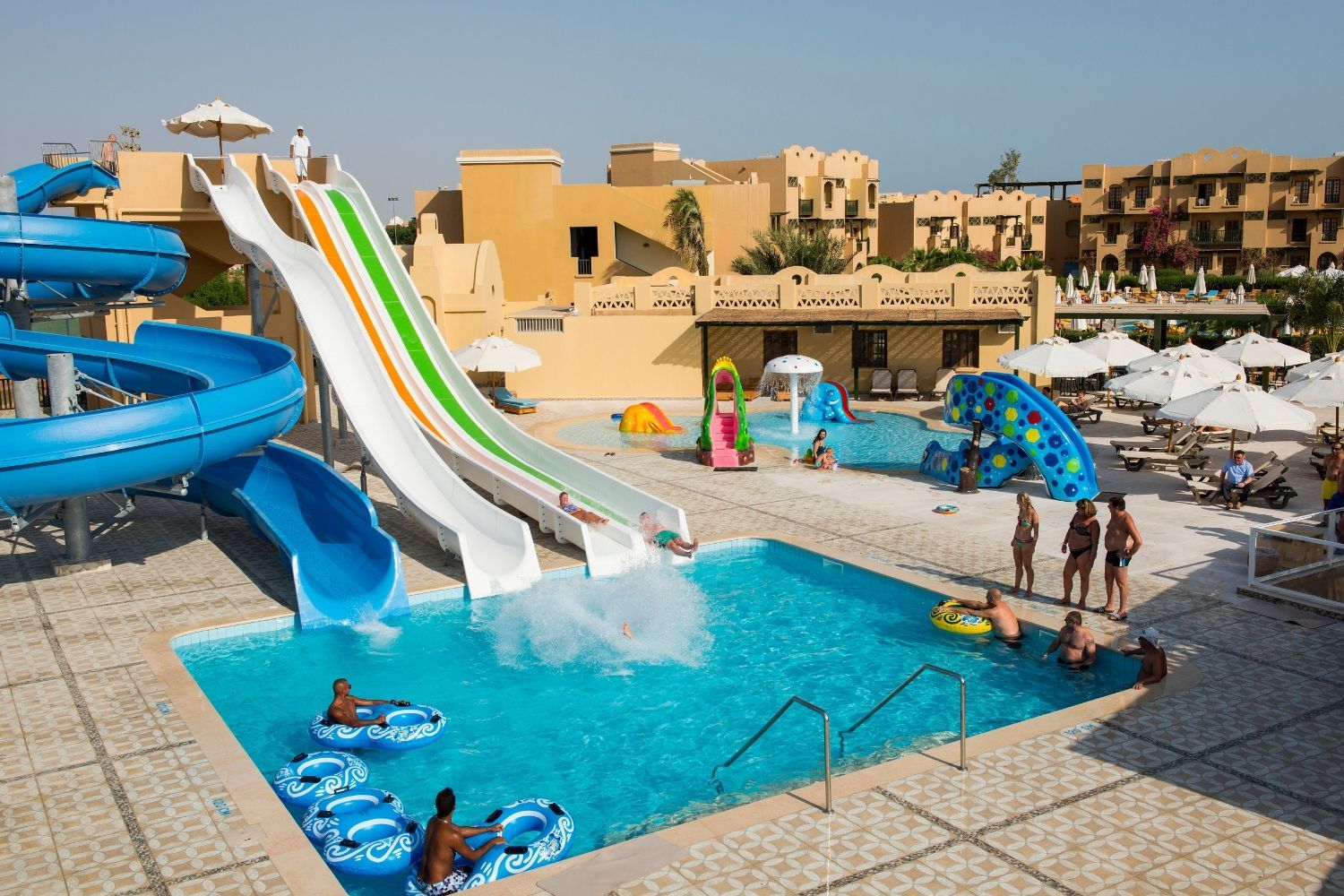 on-site water park