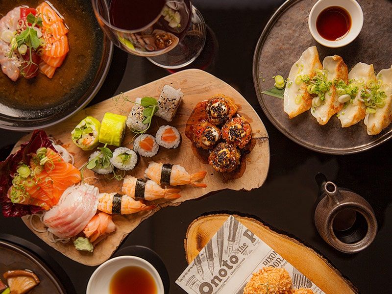 a wide variety of local cuisine